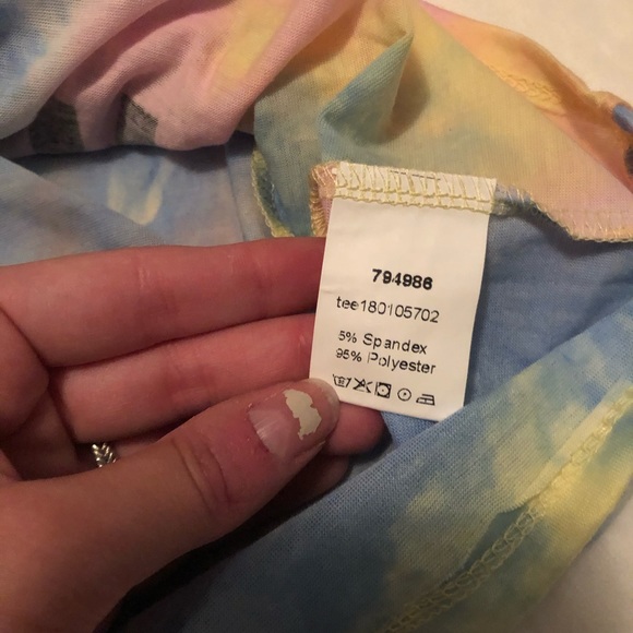 “GIRL POWER” tie dye T-shirt - Picture 3 of 4